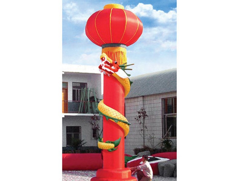 北京充气灯笼柱
