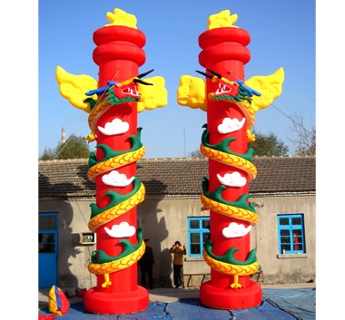 北京灯笼立柱成双