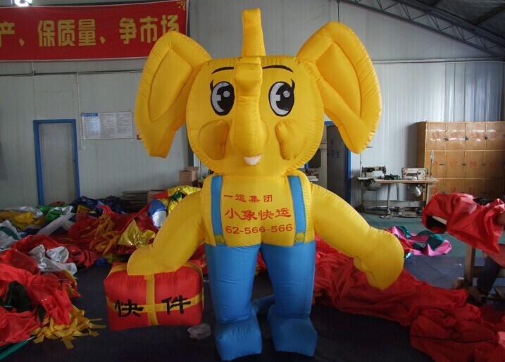 北京大象充气卡通气模